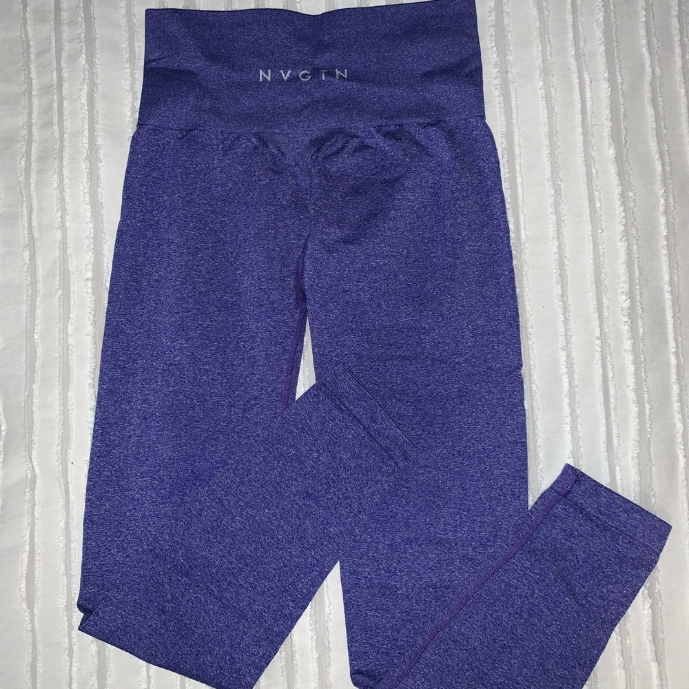 NVGTN Electric Blue NV Seamless Leggings - XS